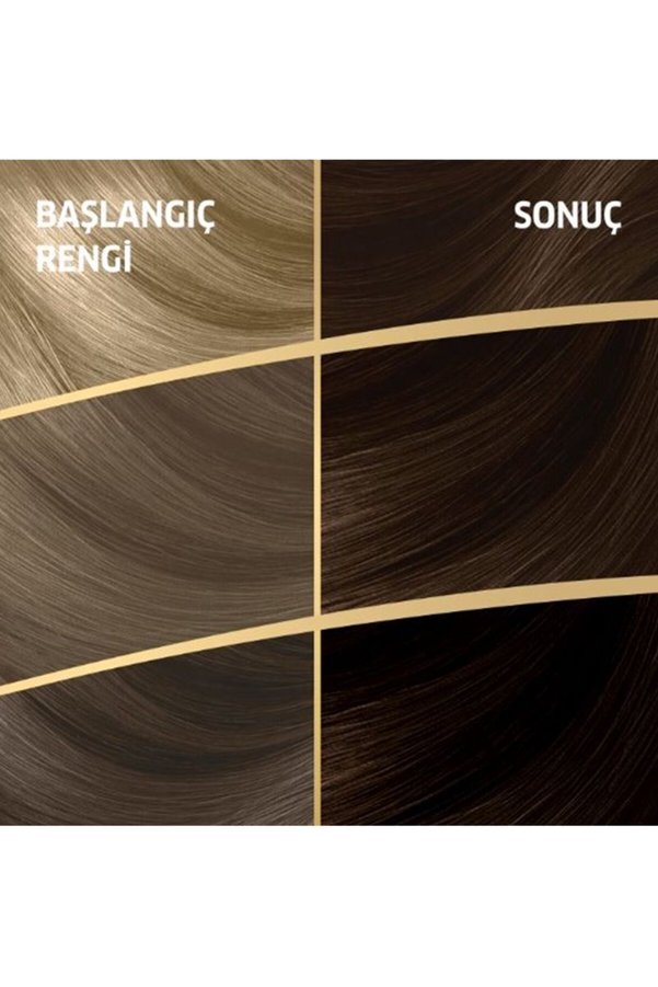 Ethab Ticaret Glb-Stl41414 Naturals Saç Boyası Kahve 4/0
