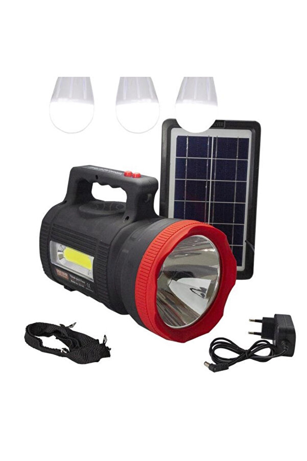 Evi̇mdeyokyok Gold Si̇lver Gs-540 Güneş Enerji̇li̇ Spot Fener