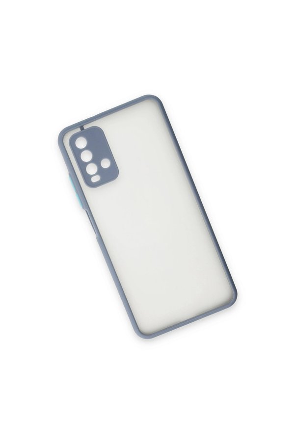 Evimdeyokyok Xiaomi Redmi 9T Kılıf Montreal Silikon Kapak - Gri