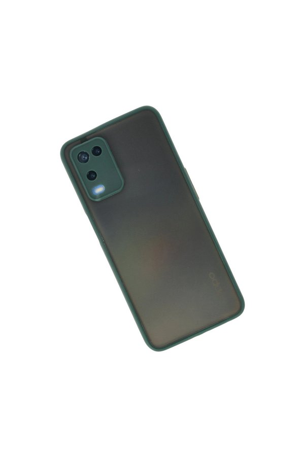 Evimdeyokyok Oppo A54 4G Kılıf Montreal Silikon Kapak - Yeşil