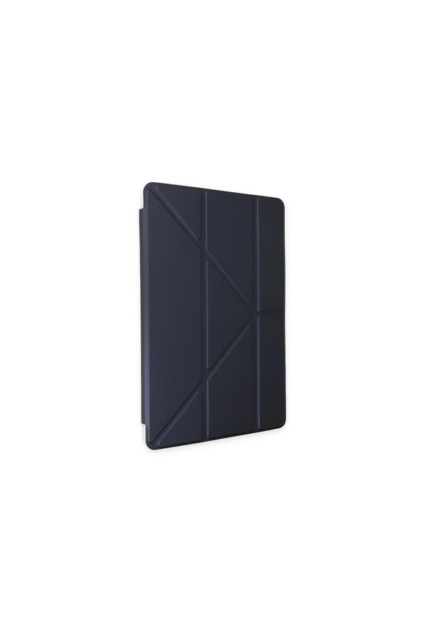 Evi̇mdeyokyok Apple İpad 10.2 (8.Nesi̇l) Kılıf Kalemli̇kli̇ Mars Tablet Kılıfı - Laci̇vert