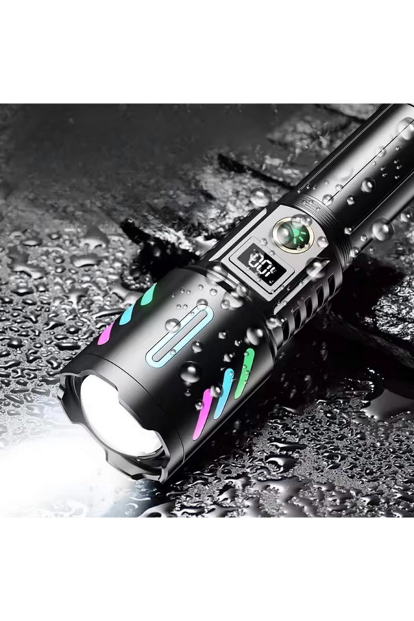Evi̇mdeyokyok Wi̇son Ws-9944 20W Zoomlu Fosforlu Metal Şarjlı El Feneri̇