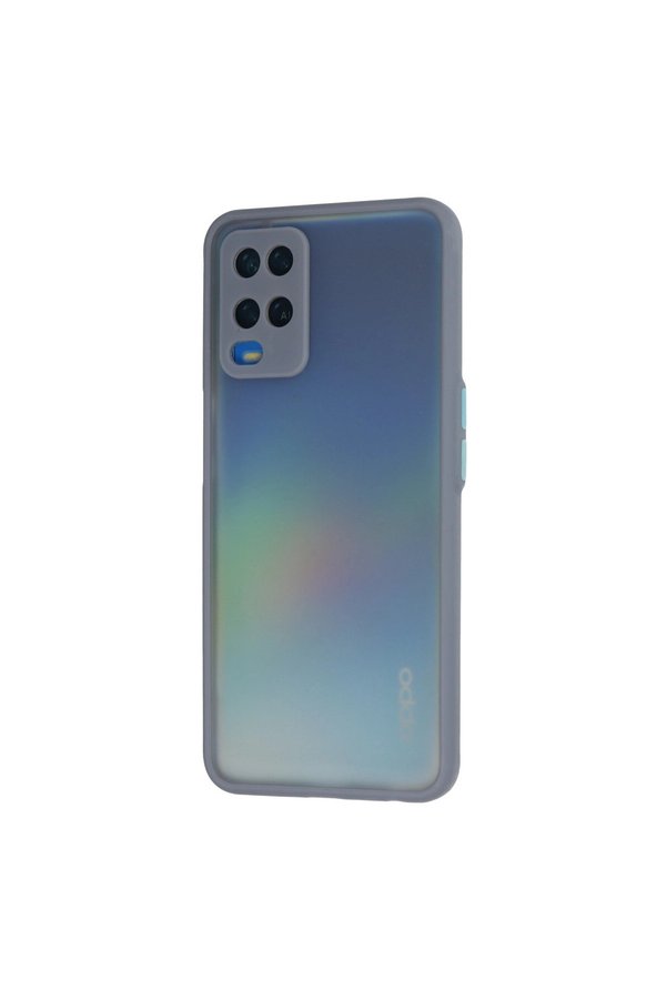 Evimdeyokyok Oppo A54 4G Kılıf Montreal Silikon Kapak - Gri