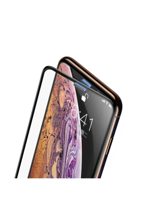 Ethab Ticaret Glb-Stl41414 Iphone 13 Pro Max Uyumlu 9D Tam Kaplayan Parmak Izi Bırakmayan Ekran Koruyucu Film