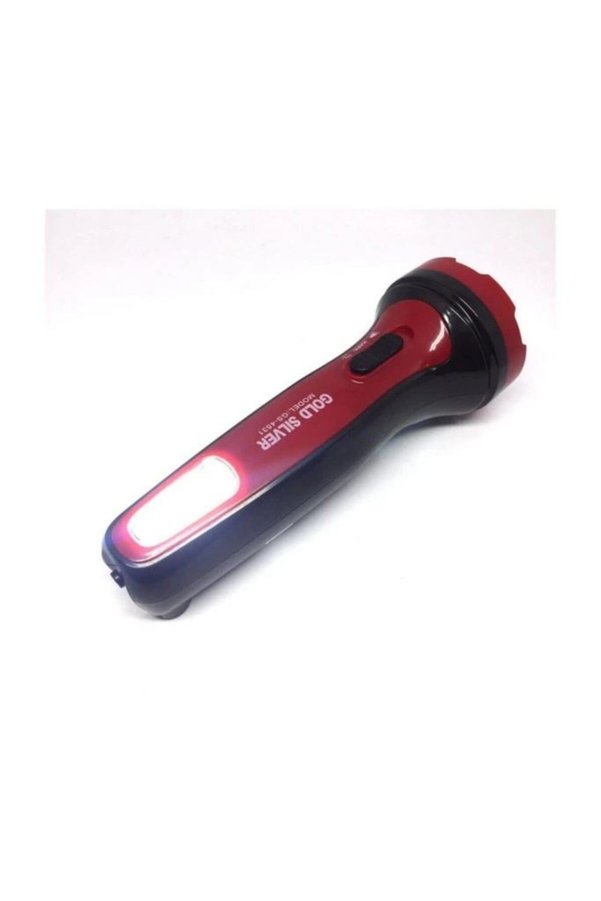 Ethab Ticaret Glb-Stl41414 Gold Silver Gs-4531 3 Watt+1 Watt Cob Led Li Şarjlı El Feneri
