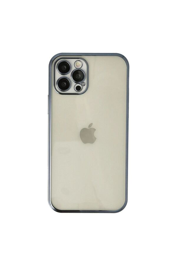 Ethab Ti̇caret Glb-Stl41414 İphone 12 Pro Kılıf Razer Lensli̇ Si̇li̇kon - Laci̇vert