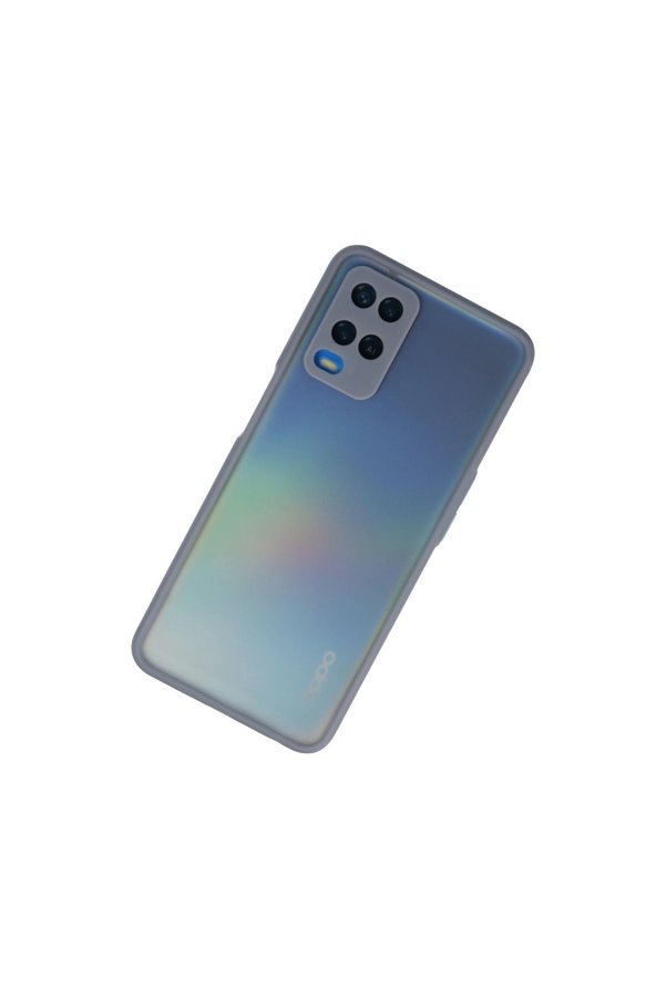 Evimdeyokyok Oppo A54 4G Kılıf Montreal Silikon Kapak - Gri