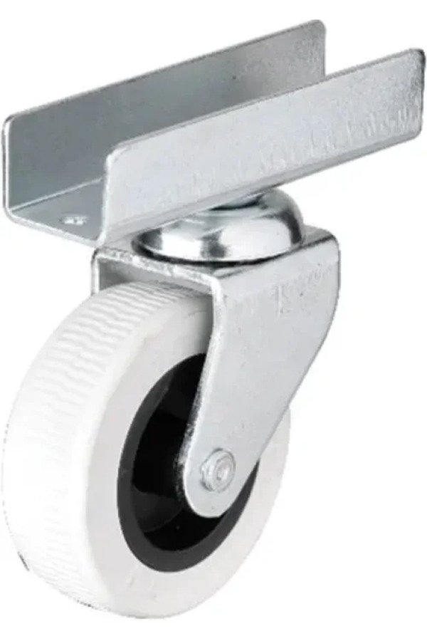 Ethab Ticaret Hts 323 - 50X20 Mm Gri Uzun U Tablalı Teker 4 Adet
