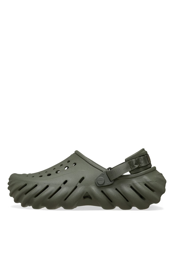 Crocs Koyu Yeşil Erkek Terliği Echo Clog