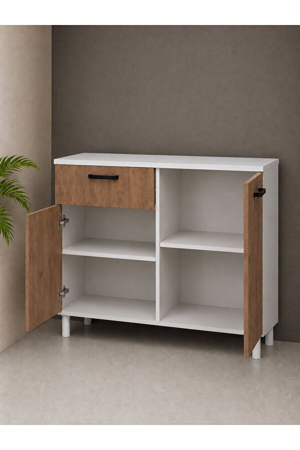 Vi̇sasconcept Tek Çekmeceli̇ 120 Cm Çok Amaçlı Dolap