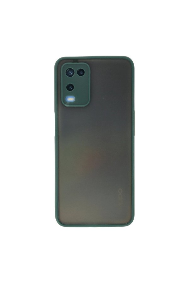 Evimdeyokyok Oppo A54 4G Kılıf Montreal Silikon Kapak - Yeşil