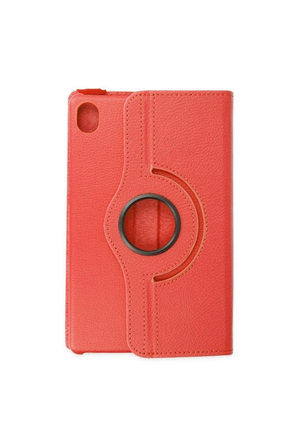 Ethab Ti̇caret Glb-Stl41414 Lenovo Tab M8 Kılıf 360 Tablet Deri̇ Kılıf - Kırmızı