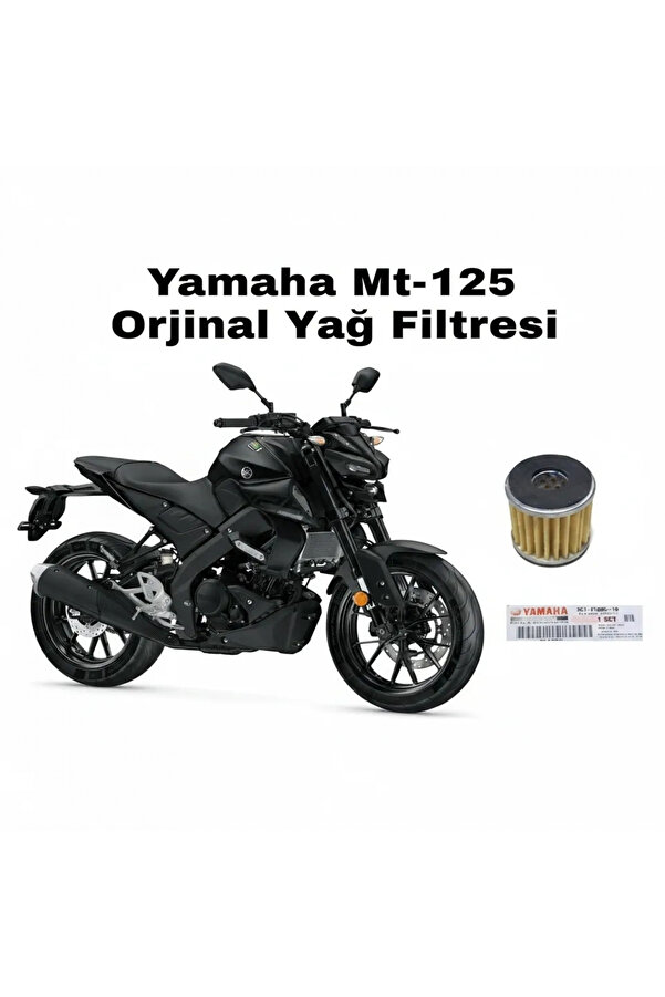 Alkan Mb Yamaha Mt 125 Yağ Fi̇ltresi̇ 1S7-E3440-00 Orji̇nal