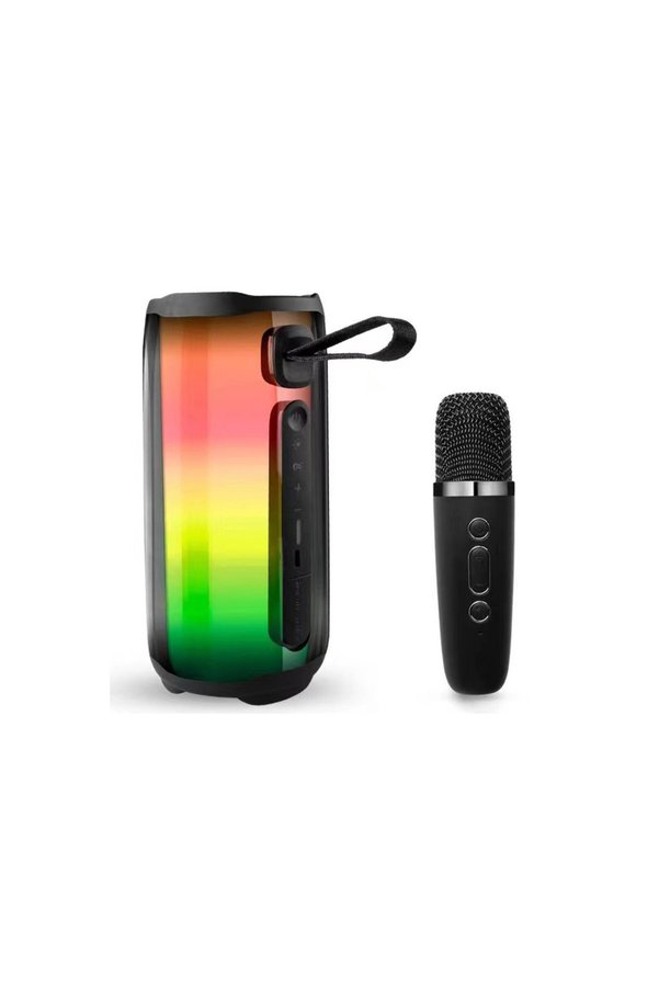 Evimdeyokyok Pluse 5 Mikrofonlu Rgb Kablosuz Hoparlör - Siyah