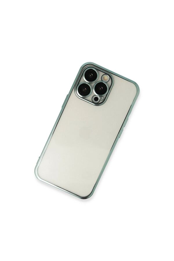 Ethab Ti̇caret Glb-Stl41414 İphone 13 Pro Kılıf Razer Lensli̇ Si̇li̇kon - Yeşi̇l