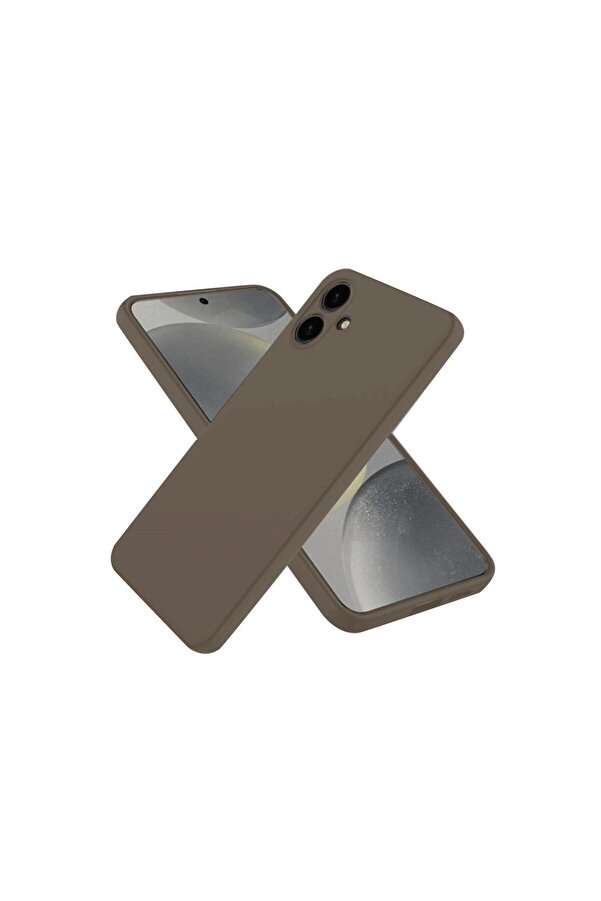 Ethab Ti̇caret Glb-Stl41414 Samsung Galaxy A07 4G Montreal Yüzüklü Si̇li̇kon Kapak - Kırmızı