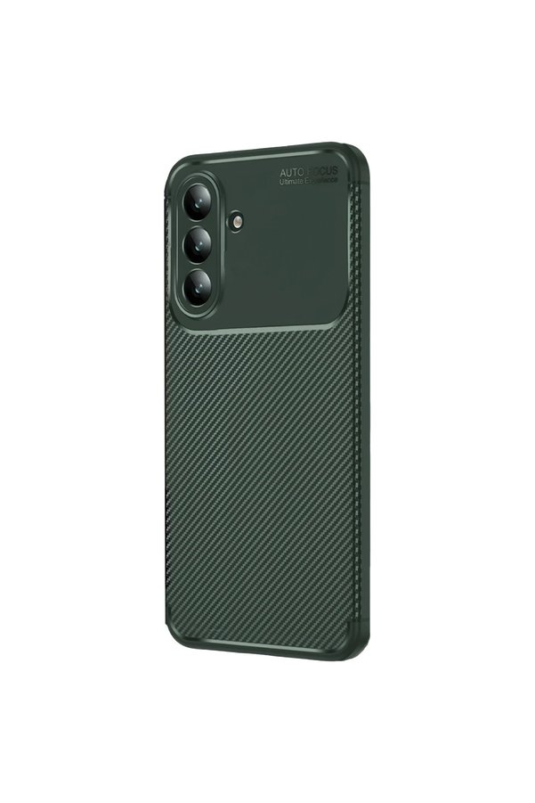Evi̇mdeyokyok Samsung Galaxy A27 5G Auto Focus Karbon Kapak - Yeşi̇l