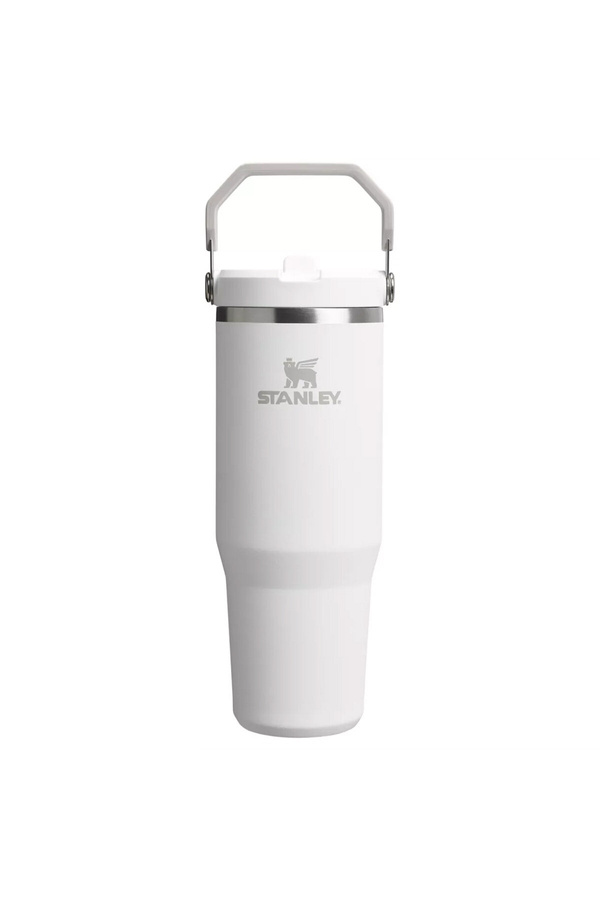 Stanley The IceFlow Flip Straw Pipetli Termos Chalk 0.89 Litre
