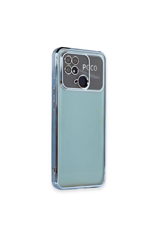 Ethab Ti̇caret Glb-Stl41414 Samsung Galaxy M31 Kılıf Plati̇n Si̇li̇kon - Yeşi̇l