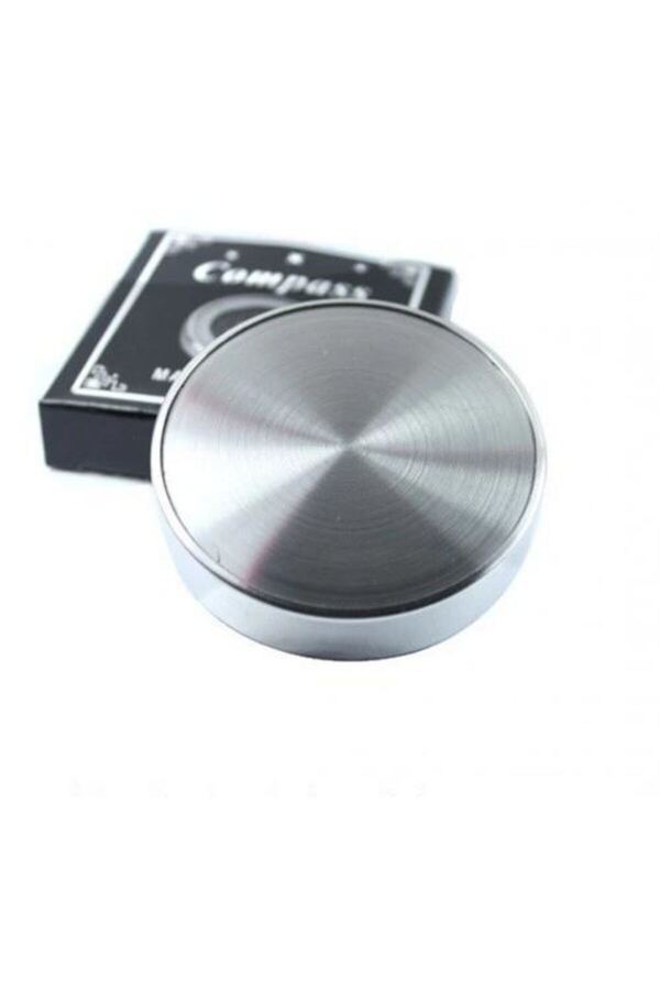 Ethab Ticaret Glb-Stl41414 Yuvarlak Metal Kasa Dayanıklı Pusula 60Mm