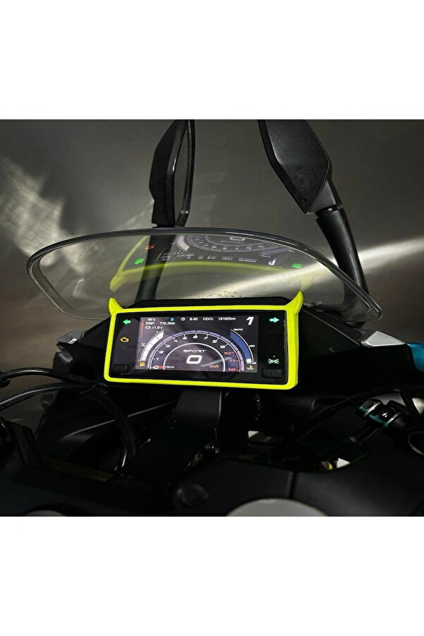 Alkan Mb Cf Moto Nk250 Ve Sr250 2019-2023 Uyumlu Km Koruyucu Kılıf Sarı
