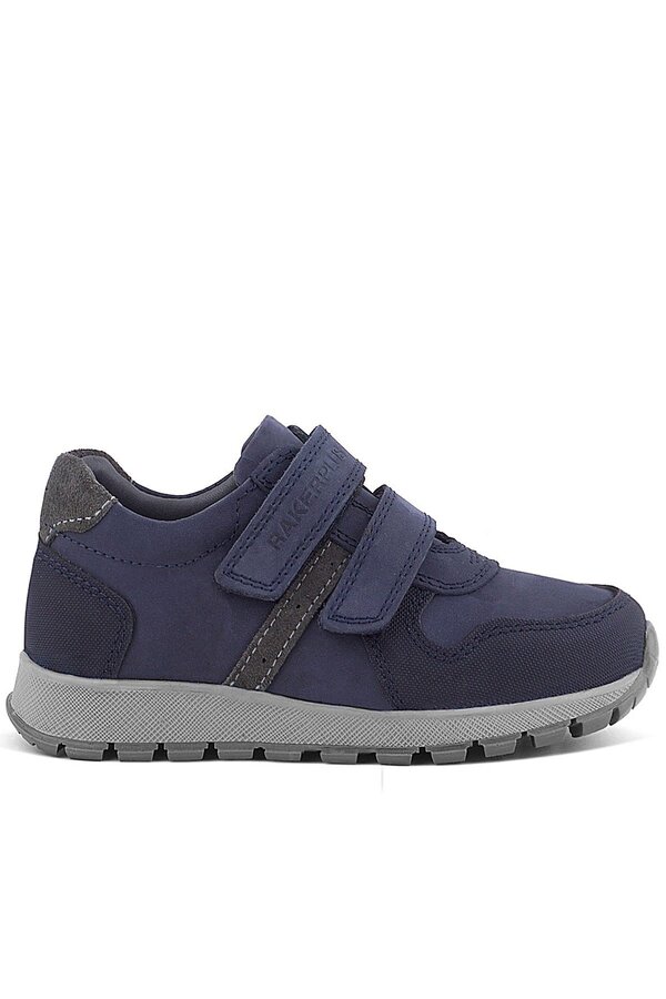 Ortopedi̇kal Rakerplus 3750 3750-Llg % 100 Deri̇ Cırtlı Laci̇vert Sneaker Çocuk Spor Ayakkabı