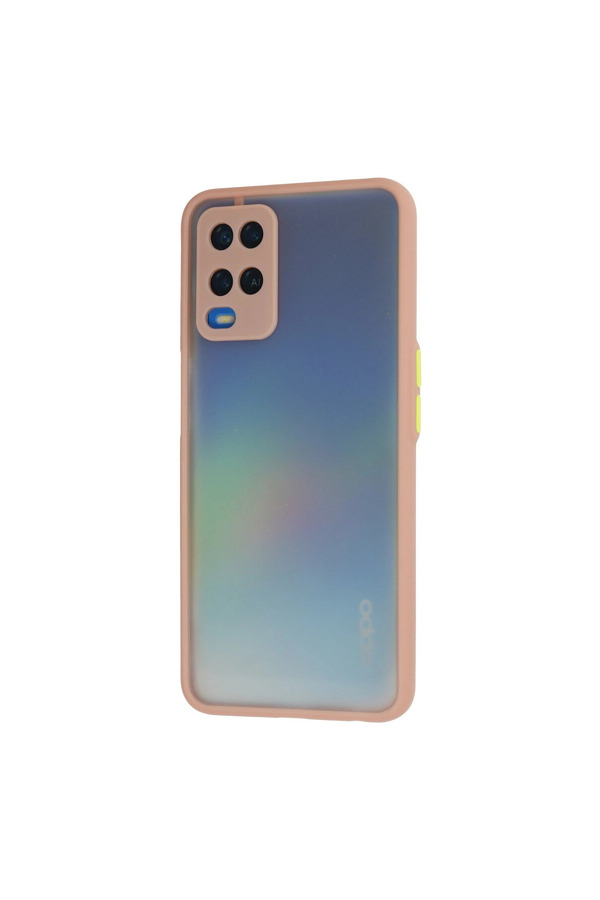 Evimdeyokyok Oppo A54 4G Kılıf Montreal Silikon Kapak - Pembe