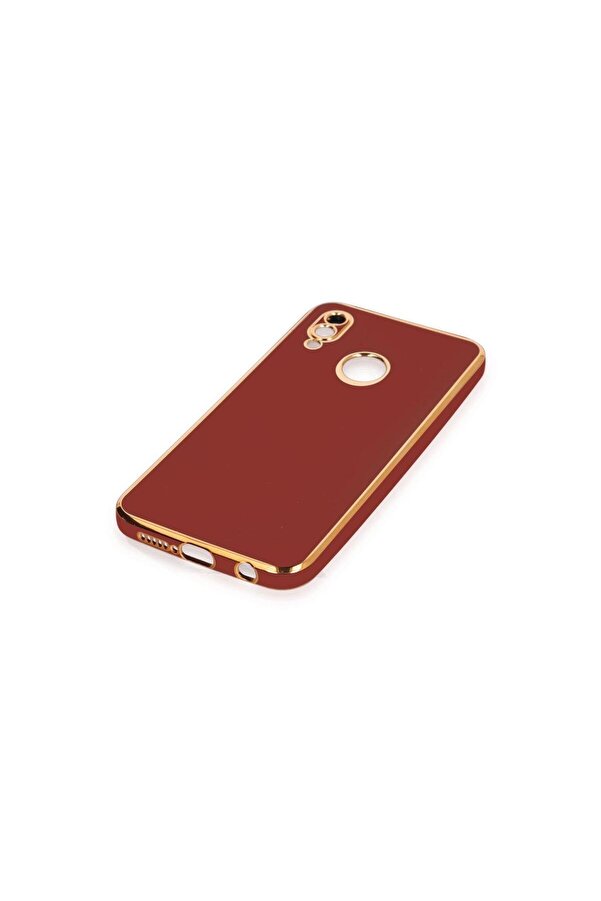Ethab Ti̇caret Glb-Stl41414 Huawei̇ P20 Li̇te Kılıf Volet Si̇li̇kon - Kırmızı