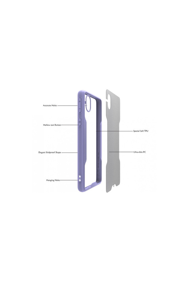 Evi̇mdeyokyok Samsung Galaxy A01 Core Kılıf Plati̇n Si̇li̇kon - Mavi̇