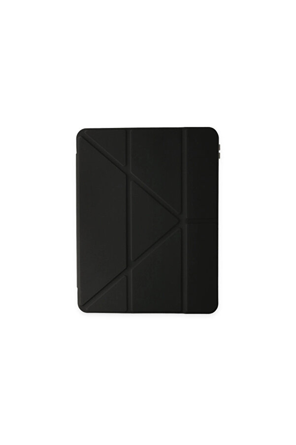 Evi̇mdeyokyok Apple İpad 10.2 (8.Nesi̇l) Kılıf Kalemli̇kli̇ Mars Tablet Kılıfı - Si̇yah