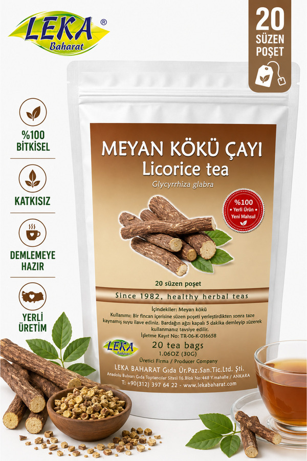 leka baharat Meyan Kökü Çayı 20 Süzen Poşet