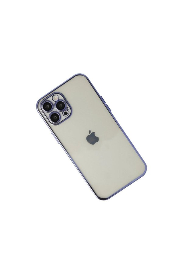 Ethab Ti̇caret Glb-Stl41414 İphone 12 Pro Kılıf Razer Lensli̇ Si̇li̇kon - Mor