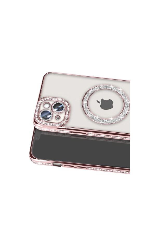 Ethab Ti̇caret Glb-Stl41414 İphone 15 Kılıf Joke Si̇mli̇ Magneti̇csafe Kılıf - Pembe