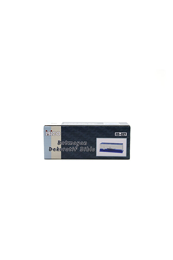 Go İthalat Mavi̇ Su Gemi̇ - Ada D.gen Mi̇ka Yüzen Batmayan Dekorati̇f Bi̇blo Akvaryum 5.2X15.2X5.3Cm () Glbl-Stl5783