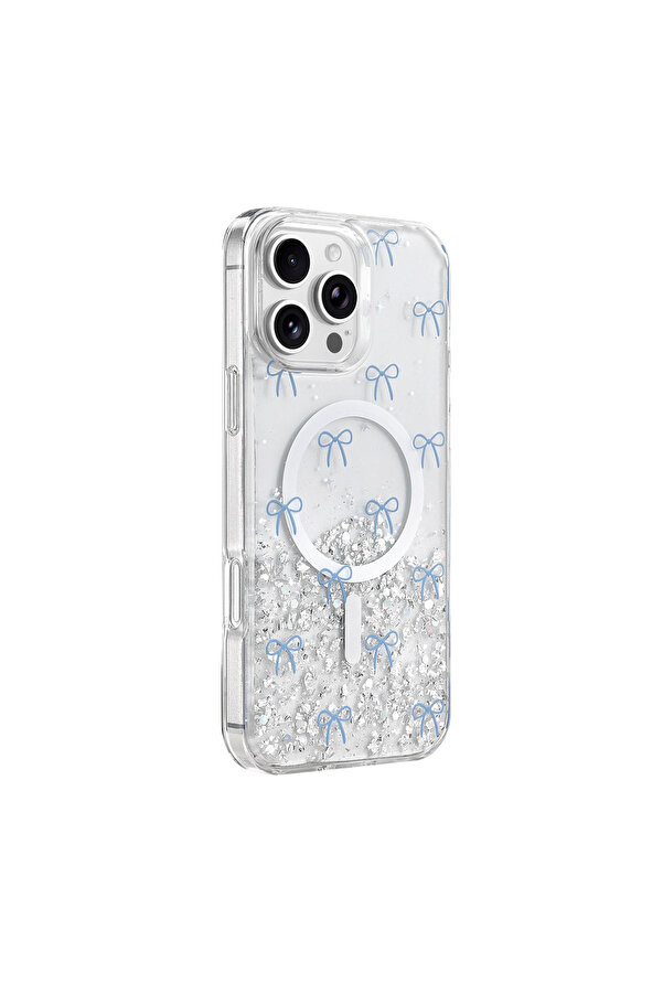 Evi̇mdeyokyok Onegi̇f Apple İphone 16 Pro Max Mi̇sk Si̇mli̇ Magsafe Kapak - Desen 3