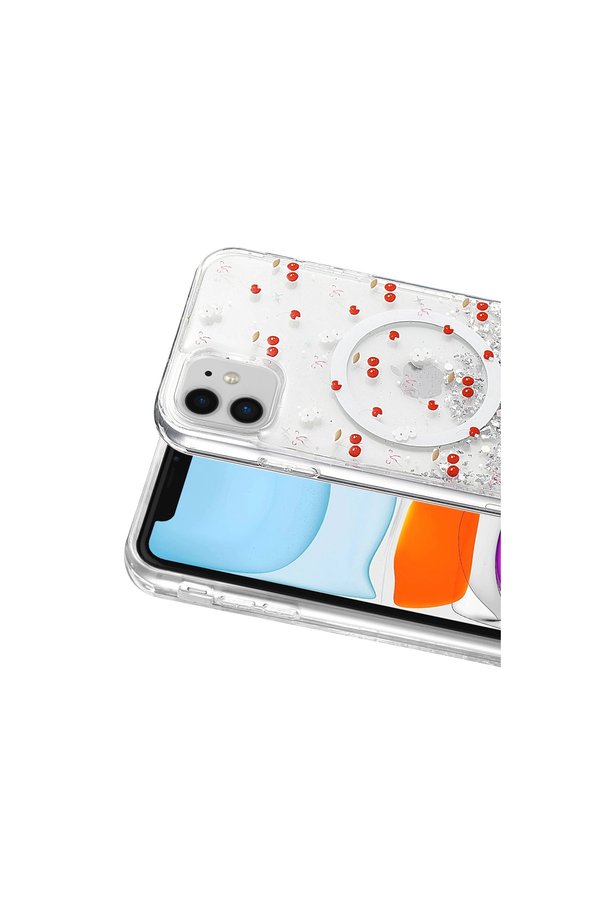 Evi̇mdeyokyok Onegi̇f Apple İphone 11 Mi̇sk Si̇mli̇ Magsafe Kapak - Desen 5