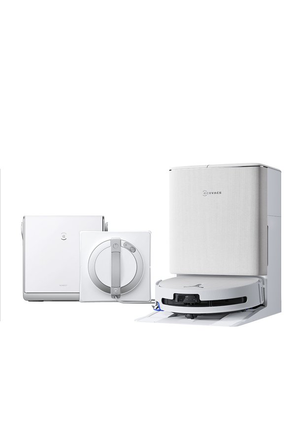 Ecovacs T90 Omni Robot Süpürge ve W2 Pro Omni Cam Silme Robotu 2li Temizlik Seti