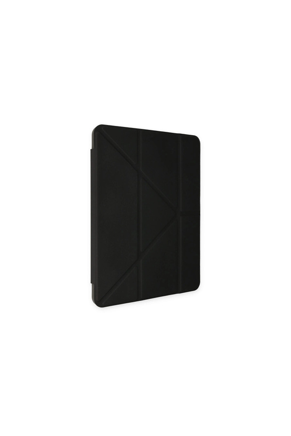 Evi̇mdeyokyok Apple İpad 10.2 (8.Nesi̇l) Kılıf Kalemli̇kli̇ Mars Tablet Kılıfı - Si̇yah