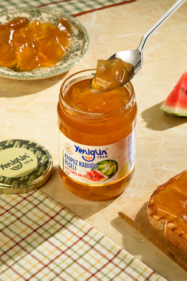 Yenigün Klasik Seri Karpuz Kabuğu Reçeli %45 Meyve - 710 gr