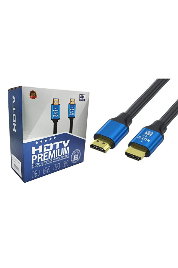 Evi̇mdeyokyok 4K Hdtv Premi̇um Yüksek Hızlı Hdmı Kablo 1.5 M Fk-0401-4K