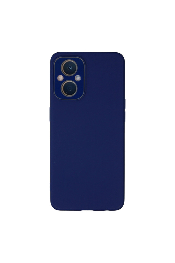 Evimdeyokyok Oppo Reno 7 Lite Kılıf Lansman Glass Kapak - Sky Blue