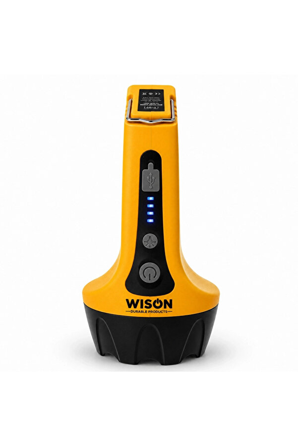 Evi̇mdeyokyok Wi̇son Ws-2626 8 Watt 12 Saat Aydınlatmalı Type-C Şarjlı Projektör Şarjlı Kambur Fener