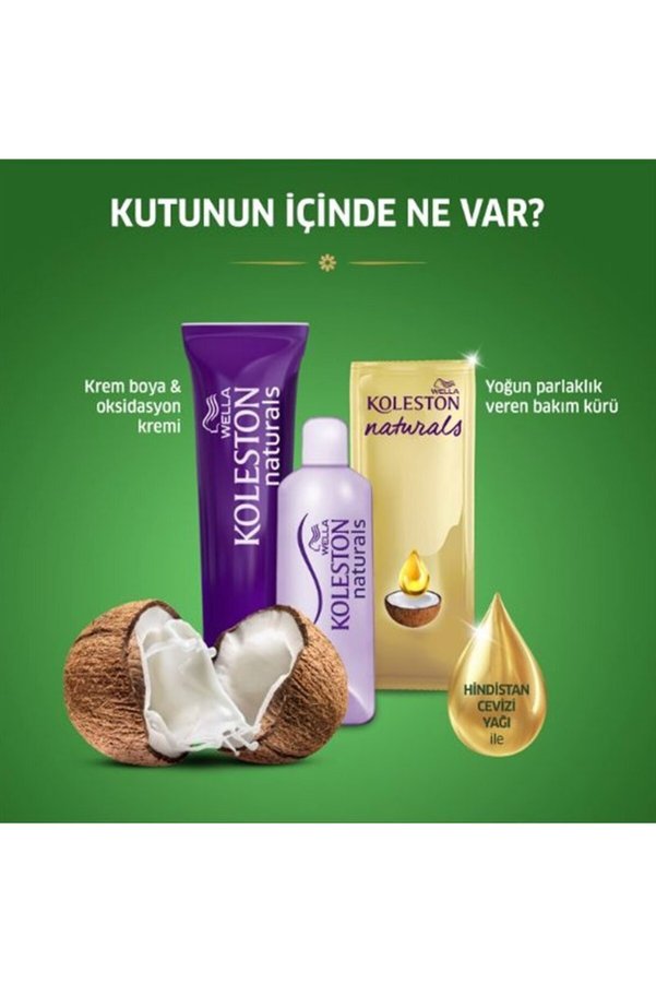 Ethab Ticaret Glb-Stl41414 Naturals Saç Boyası Kahve 4/0