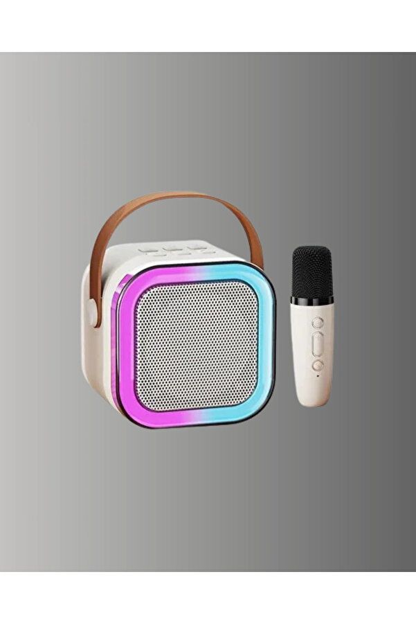 Eco Lounge Bluetooth Karaoke Mi̇krofon Ve Hoparlör Seti̇ Taşınabi̇li̇r
