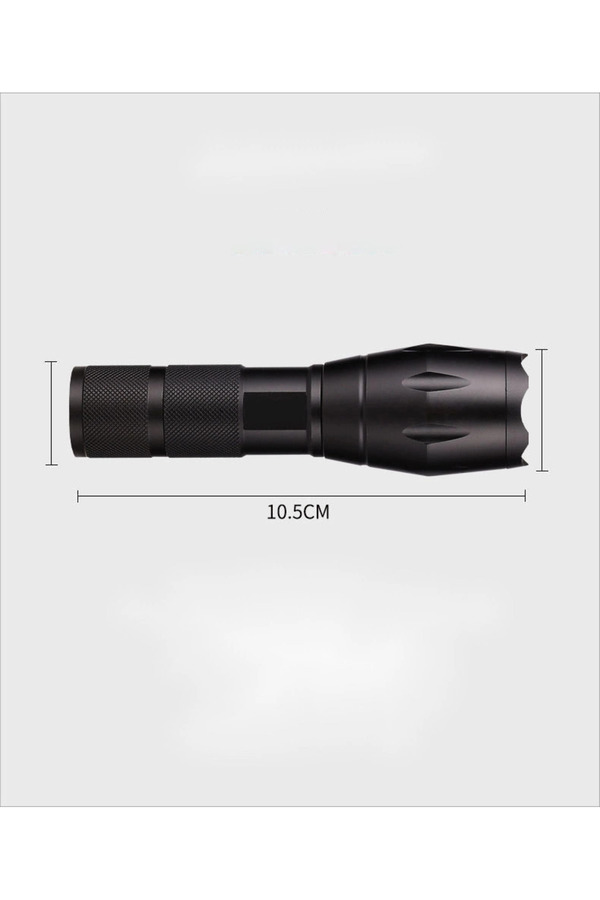 Evi̇mdeyokyok Gold Ori̇on Km-108 T6 Led Şarjlı El Feneri̇ 5 Modlu 200 Metre Işık Mesafesi̇
