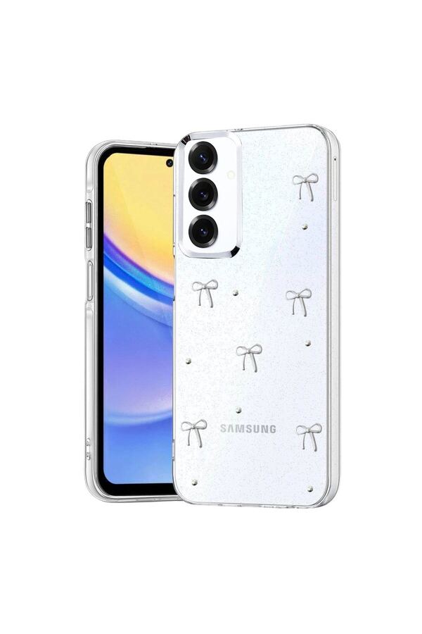 Ethab Ti̇caret Glb-Stl41414 Samsung Galaxy S25 Fi̇yonk Desenli̇ Kapak - Desen 4