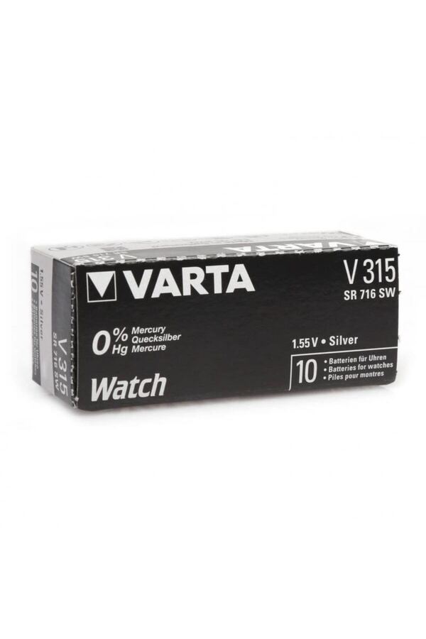 Ethab Ti̇caret Glb-Stl41414 Renata 315 Sr716Sw 1.55V Alkali̇n Saat Pi̇li̇ 10 Adet