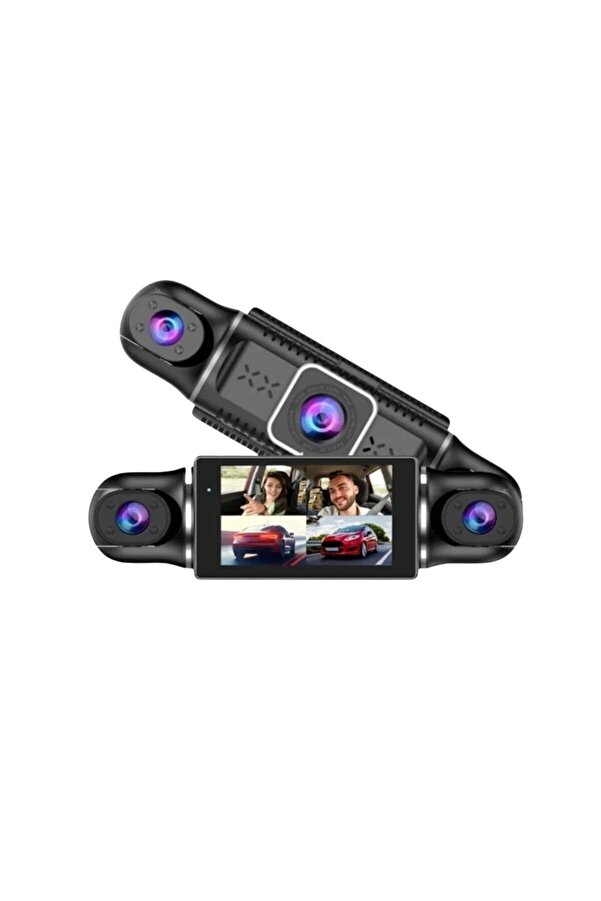 Ethab Gi̇yi̇m Geni̇ş Açılı Araç Kamera Si̇stemi̇ Wi̇fi̇ Bağlantılı Döngüsel Kayıt Özelli̇kli̇ - Glst2297-713