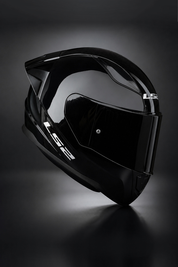 LS2 Rapıd 2 Race Parlak Siyah Kask