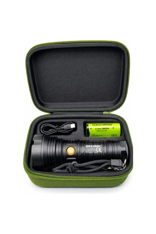Evi̇mdeyokyok Gold Ori̇on Or-T40 100W 5000 Lümen Led Şarjlı El Feneri̇